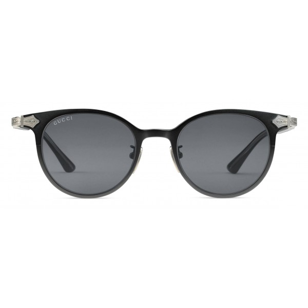 Gucci - Round Titanium Sunglasses 