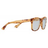Gucci - Square Acetate Sunglasses - Spotted Turtle Acetate - Gucci Eyewear
