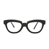 Kuboraum - Mask K19 - Black Shine - K19 BS - Optical Glasses - Kuboraum Eyewear