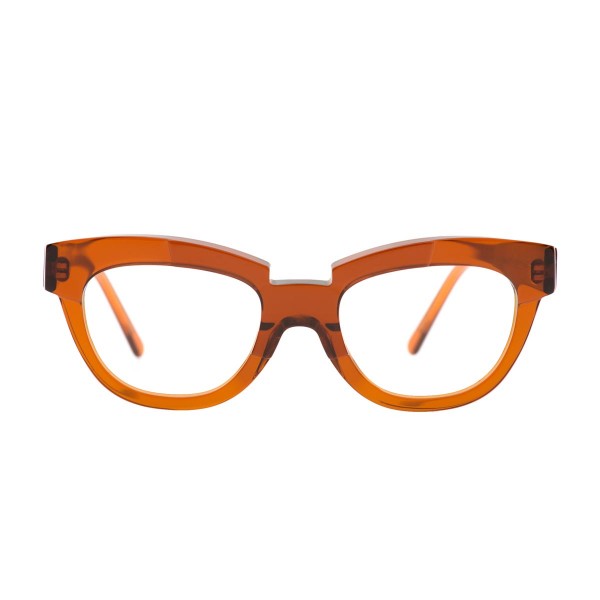 Kuboraum - Mask K19 - Amber - K19 AMB - Optical Glasses - Kuboraum Eyewear