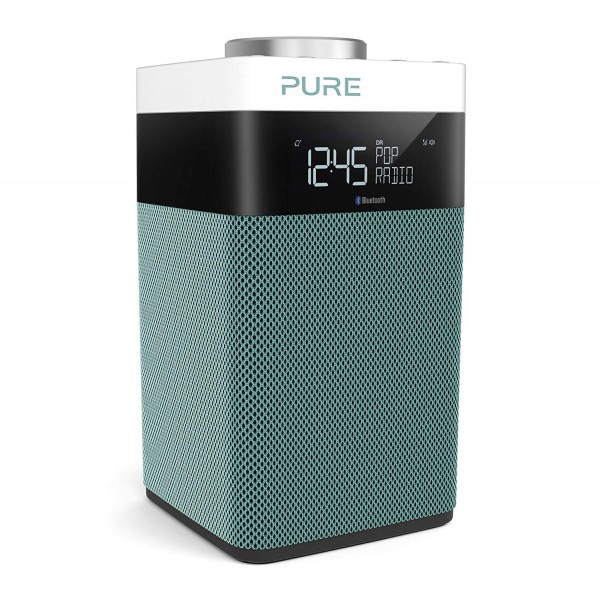 Pure - Pop Midi S - Mint - Compact and Portable DAB/DAB+/FM Radio with Bluetooth - High Quality Digital Radio
