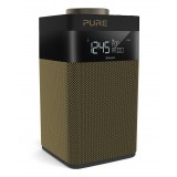Pure - Pop Midi S - Gold - Compact and Portable DAB/DAB+/FM Radio with Bluetooth - High Quality Digital Radio