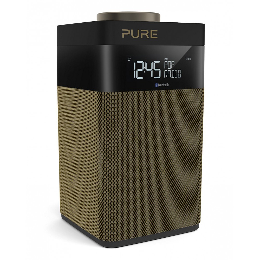 Gør det godt session Foreman Pure - Pop Midi S - Gold - Compact and Portable DAB/DAB+/FM Radio with  Bluetooth - High Quality Digital Radio - Avvenice