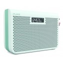 Pure - One Midi Series 3s - Jade White - Portable DAB/DAB+ and FM Radio with a Modern Style - High Quality Digital Radio