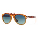 Persol - 649 - Original - 649 Series - Resin and Salt / Blue Gradient Polar - PO0649 - Sunglasses - Persol Eyewear
