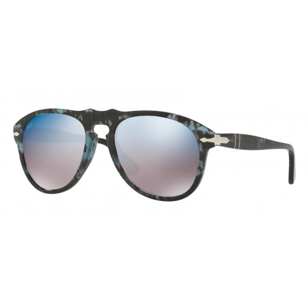 Persol - 649 - Original - 649 Series - Blue / Mirror Blue Gray - PO0649 - Sunglasses - Persol Eyewear