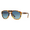 Persol - 649 - Original - 649 Series - Madreterra / Blue Gradient Polar - PO0649 - Sunglasses - Persol Eyewear