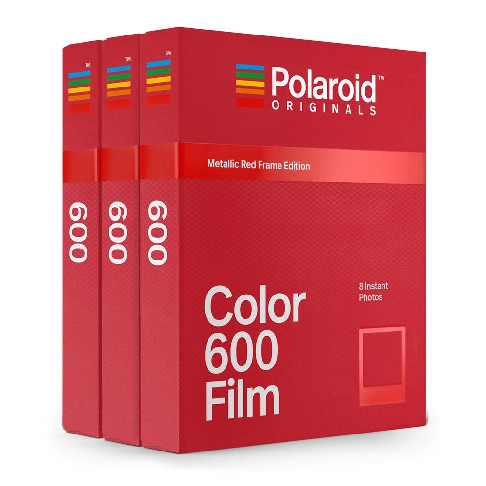 Polaroid 600 Color Instant Film (3 Pack)