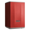 Ixion Audio - Solo:2 - Red - Multiroom Speaker - WLAN Multi-Room - Airplay, Stereo, Bluetooth, Wireless, WiFi