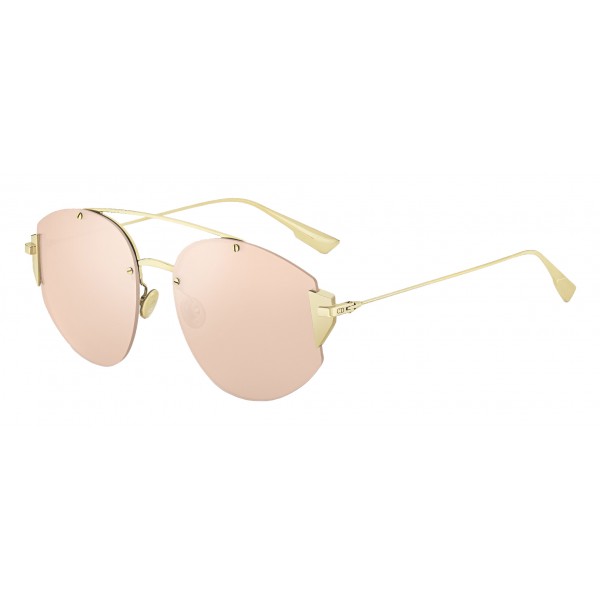 Dior - Occhiali da Sole - DiorStronger - Metallo Dorato Rosa - Dior Eyewear