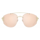 Dior - Occhiali da Sole - DiorStronger - Metallo Dorato Rosa - Dior Eyewear