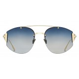 Dior - Occhiali da Sole - DiorStronger - Metallo Dorato Blu - Dior Eyewear