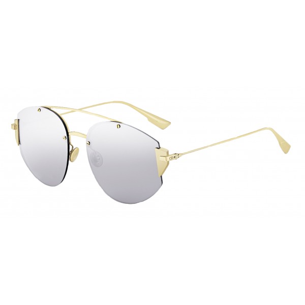 Dior - Occhiali da Sole - DiorStronger - Metallo Dorato Argento - Dior Eyewear