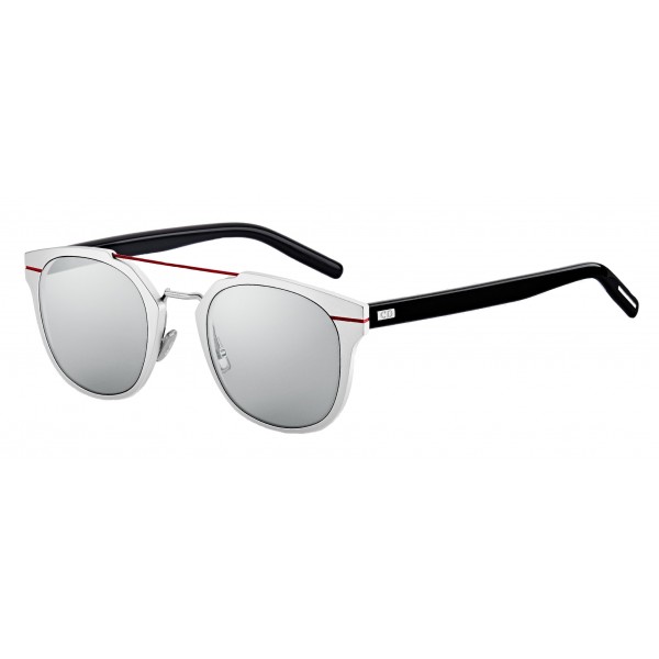 Dior - Sunglasses - Dior AL13.5 - Silver and Red - Dior Eyewear