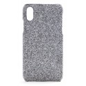 2 ME Style - Case Swarovski Crystal Fabric Silver Shadow - iPhone X / XS - Swarovski Crystal Cover