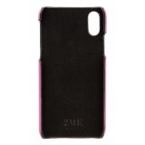 2 ME Style - Case Fingers Leather Fucsia - iPhone X / XS - Leather Cover