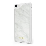 Mikol Marmi - Carrara White Marble iPhone Case - iPhone XR - Real Marble Case - iPhone Cover - Apple - Mikol Marmi Collectio