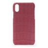 2 ME Style - Cover Croco Rouge Vif - iPhone XS Max - Cover in Pelle di Coccodrillo