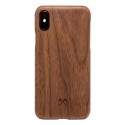 Woodcessories - Walnut / Cevlar Cover - iPhone X / XS - Wooden Cover - Eco Case - Ultra Slim - Cevlar Collection