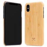 Woodcessories - Cover in Legno di Bamboo e Kevlar - iPhone X / XS - Cover in Legno - Eco Case - Ultra Slim - Collezione Kevlar