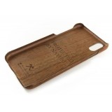 Woodcessories - Walnut / Cevlar Cover - iPhone XR - Wooden Cover - Eco Case - Ultra Slim - Cevlar Collection