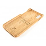 Woodcessories - Cover in Legno di Bamboo e Kevlar - iPhone XR - Cover in Legno - Eco Case - Ultra Slim - Collezione Kevlar