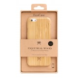 Woodcessories - Cover in Legno di Bamboo e Kevlar - iPhone XR - Cover in Legno - Eco Case - Ultra Slim - Collezione Kevlar