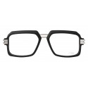 Cazal - Vintage 6004 - Legendary - Nero Opaco Argento - Occhiali da Vista - Cazal Eyewear