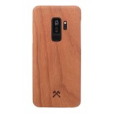 Woodcessories - Cherry / Cevlar Cover - Samsung S9+ - Wooden Cover - Eco Case - Ultra Slim - Cevlar Collection