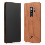 Woodcessories - Cherry / Cevlar Cover - Samsung S9+ - Wooden Cover - Eco Case - Ultra Slim - Cevlar Collection