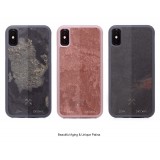 Woodcessories - Eco Bumper - Stone Cover - Camo Gray - iPhone 8 / 7 - Real Stone Cover - Eco Case - Bumper Collection