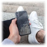 Woodcessories - Eco Bumper - Stone Cover - Camo Gray - iPhone 8 / 7 - Real Stone Cover - Eco Case - Bumper Collection