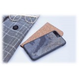 Woodcessories - Eco Bump - Cover in Pietra - Nero Vulcano - iPhone 8 / 7 - Cover in Vera Pietra - Eco Case - Bumper Collection