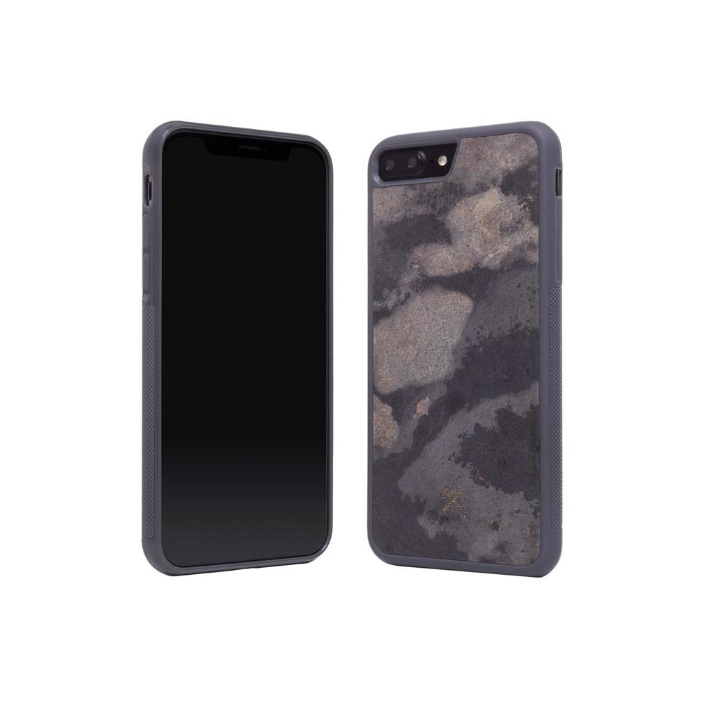 Woodcessories - Eco Bumper - Stone Cover - Camo Gray - iPhone XS Max - Real  Stone Cover - Eco Case - Bumper Collection - Avvenice