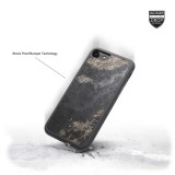 Woodcessories - Eco Bumper - Stone Cover - Volcano Black - iPhone 8 Plus / 7 Plus - Real Stone Cover - Eco Case - Bumper Collect