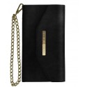 iDeal of Sweden - Mayfair Clutch Velvet Cover - Nera - iPhone X / XS - Custodia iPhone - New Fashion Collection
