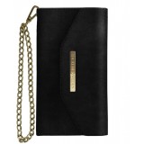 iDeal of Sweden - Mayfair Clutch Velvet Cover - Nera - iPhone X / XS - Custodia iPhone - New Fashion Collection
