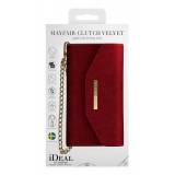iDeal of Sweden - Mayfair Clutch Velvet Cover - Red - iPhone X / XS - iPhone Case - New Fashion Collection