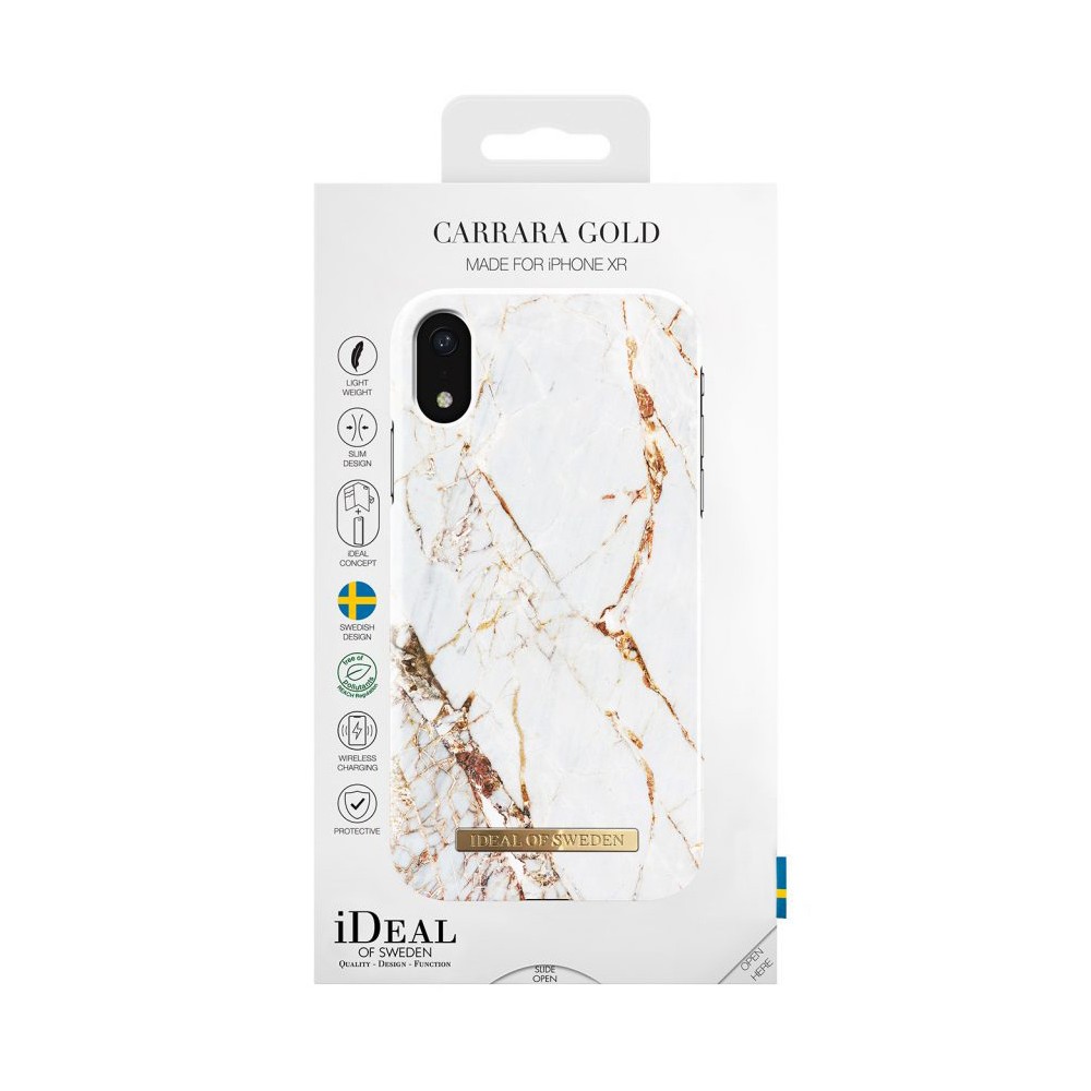 iDeal of Sweden - Fashion Case Cover - Carrara Gold - iPhone X / XS
