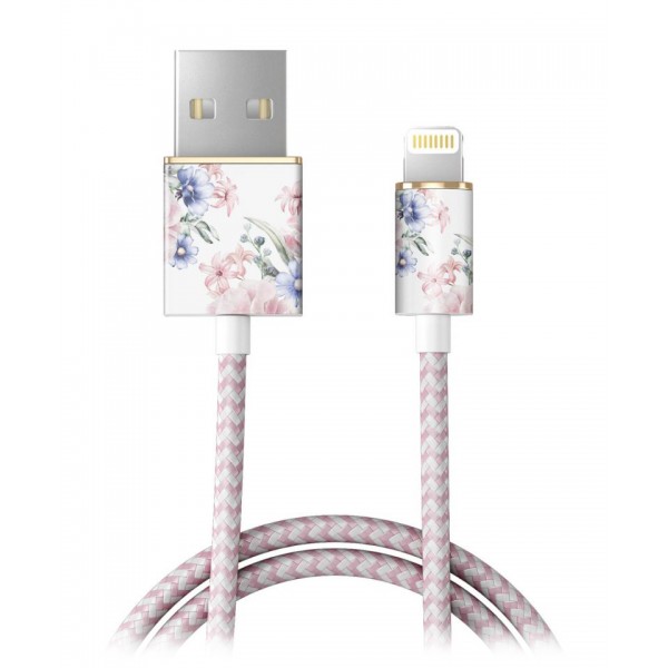 iDeal of Sweden - Fashion Cable - Floral Romance - iPhone - Apple - Lightning MFI Certified by Apple - New Fashion Collection