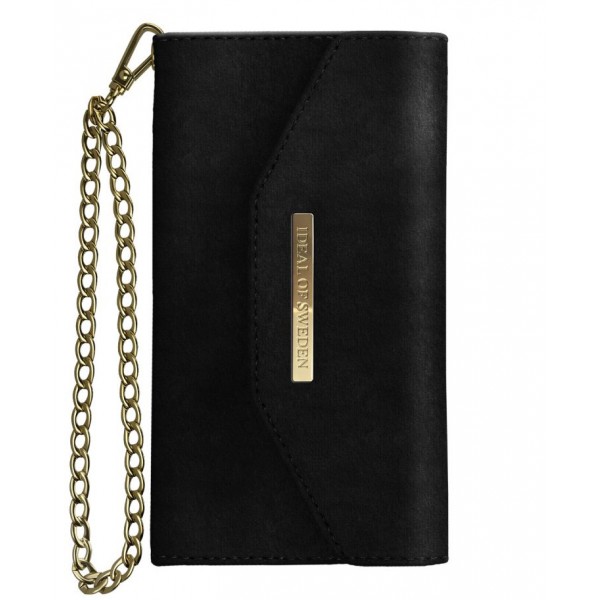 iDeal of Sweden - Mayfair Clutch Velvet Cover - Black - iPhone XS Max - iPhone Case - New Fashion Collection