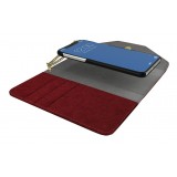 iDeal of Sweden - Mayfair Clutch Velvet Cover - Rosso - iPhone XS Max - Custodia iPhone - New Fashion Collection