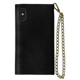 iDeal of Sweden - Mayfair Clutch Velvet Cover - Black - iPhone XR - iPhone Case - New Fashion Collection