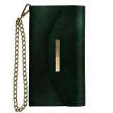 iDeal of Sweden - Mayfair Clutch Velvet Cover - Green - iPhone XR - iPhone Case - New Fashion Collection