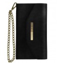 iDeal of Sweden - Mayfair Clutch Velvet Cover - Black - iPhone 8 / 7 / 6 / 6s - iPhone Case - New Fashion Collection