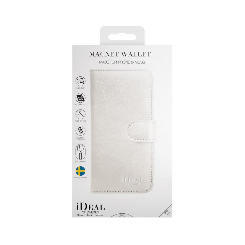 maksimere nationalisme Valg iDeal of Sweden - Magnet Wallet Cover - White - iPhone XS Max - iPhone Case  - New Fashion Collection - Avvenice