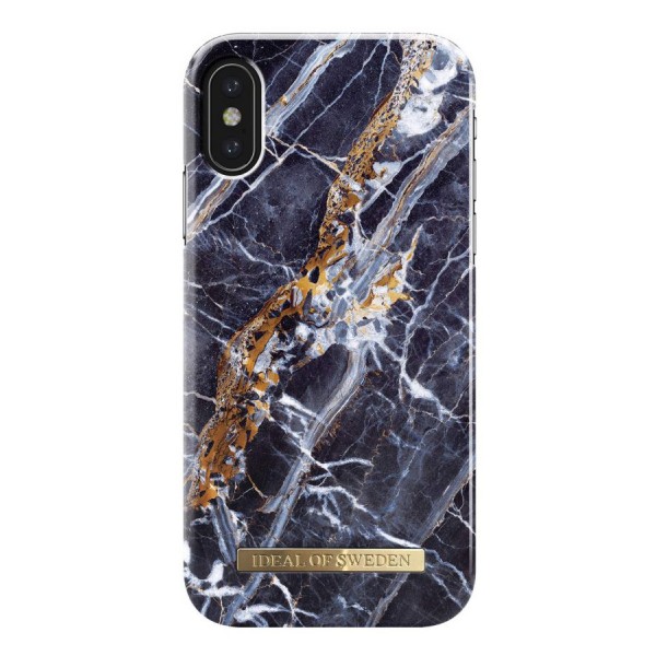 iDeal of Sweden - Fashion Case Cover - Midnight Blue Marble - iPhone XS Max - Custodia iPhone - New Fashion Collection