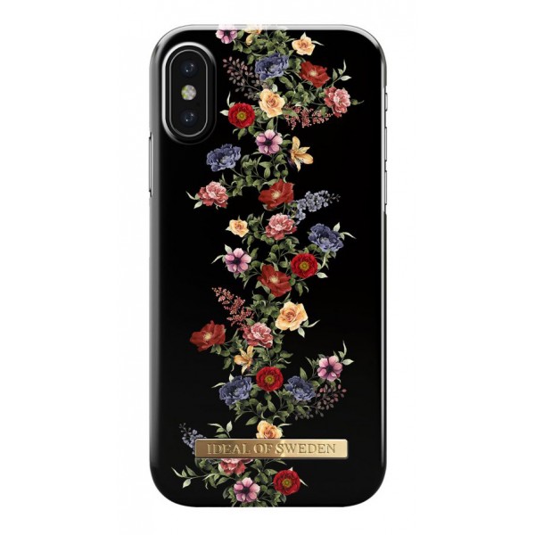 iDeal of Sweden - Fashion Case Cover - Dark Floral - iPhone X / XS - Custodia iPhone - New Fashion Collection