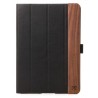 Woodcessories - Walnut and Leather Hard Cover - iPad Pro 9.7 - Flip Case - Eco Flip Leather and Wood