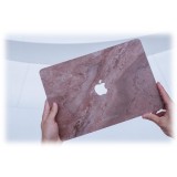 Woodcessories - MacBook Cover in Vera Pietra - Camo Gray - MacBook 13 Pro / Pro Touchbar - Eco Skin Stone - Apple Logo